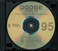 1995 DODGE STEALTH Body, Chassis & Electrical Service Manual sample image