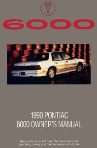 1990 Pontiac 6000 Owner's Manual