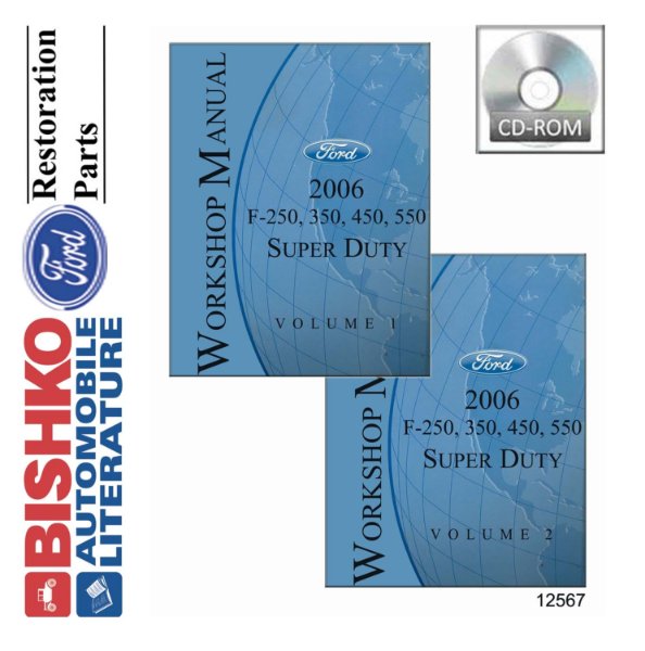 2006 Ford Truck F250-F550, Super Duty Factory Shop Service Manual