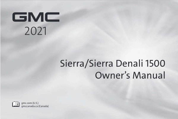 2021 GMC Sierra Owner's Manual
