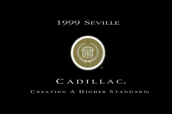 1999 Cadillac Seville Owner's Manual