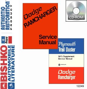 1974–1975 Dodge Truck Ramcharger Factory Shop Service Manual