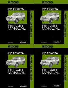 2006 Toyota Land Cruiser Factory Shop Service Manual