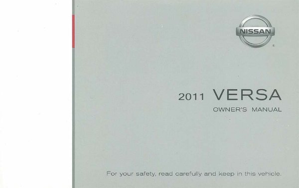 2011 Nissan Versa Owner's Manual