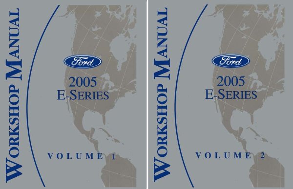 2005 Ford Truck E-Series Factory Shop Service Manual