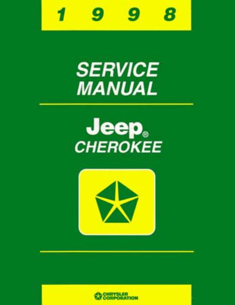 1998 Jeep Cherokee Factory Shop Service Manual