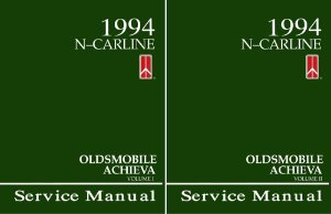 1994 Oldsmobile Achieva Factory Shop Service Manual