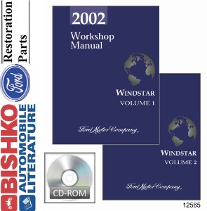 2002 Ford Truck Windstar Factory Shop Service Manual