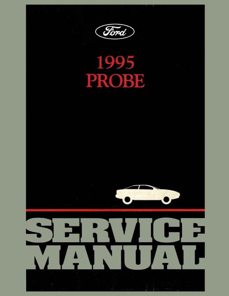 1995 Ford Probe Factory Shop Service Manual