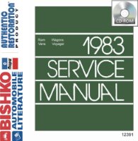 1983 Dodge Van Plymouth Voyager Shop Service Repair Manual PDF sample image