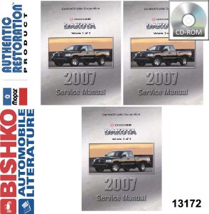 2007 Dodge Truck Dakota Factory Shop Service Manual