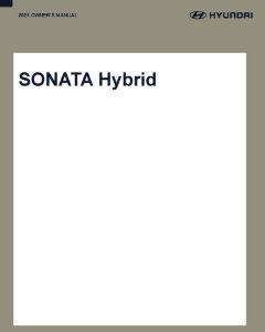 2021 Hyundai Sonata Owner's Manual