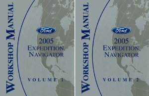 2005 Ford Truck Expedition, Navigator Factory Shop Service Manual
