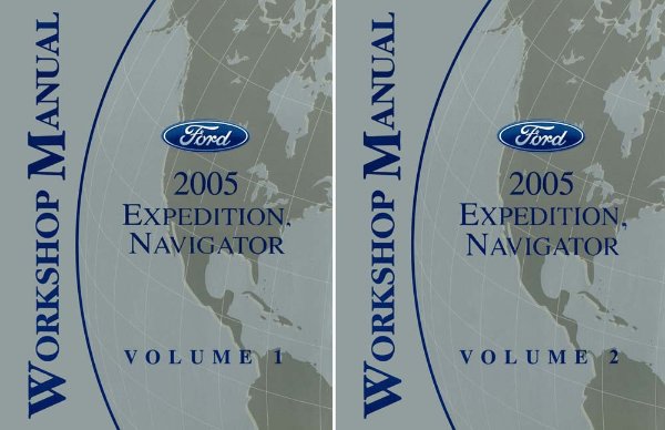 2005 Ford Truck Expedition, Navigator Factory Shop Service Manual