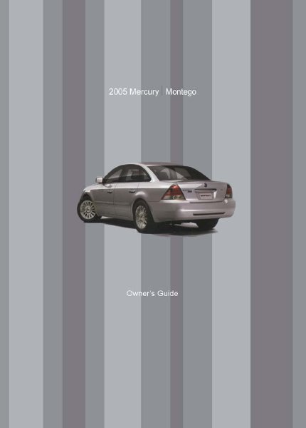 2005 Mercury Montego Owner's Manual