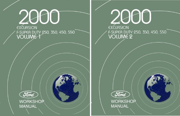 2000 Ford Truck Excursion, F-250, F-350, F-450, F-550