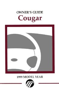 1999 Mercury Cougar Owner's Manual