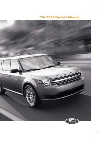 2016 Ford Flex Owner's Manual