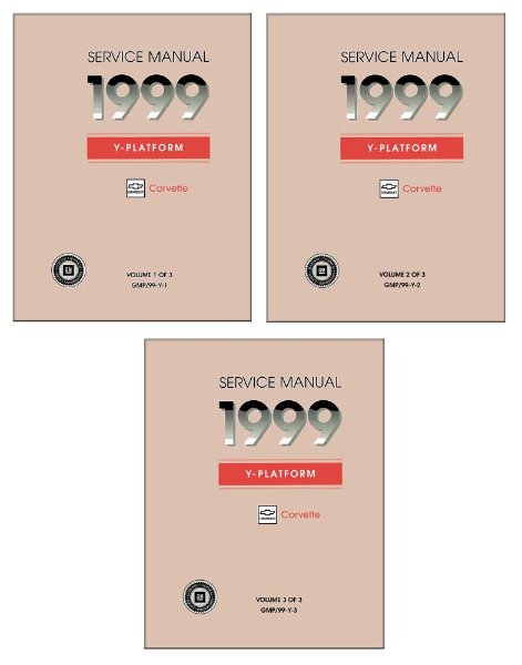 1999 Chevrolet Corvette Factory Shop Service Manual
