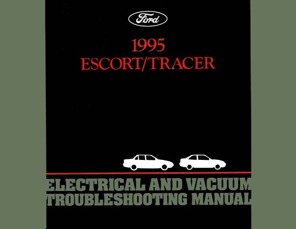 1995 Ford Escort, Tracer Wiring Diagrams Manual