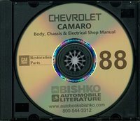 1988 CHEVROLET CAMARO Body, Chassis & Electrical Service Manual sample image
