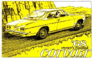 1968 Chevrolet Corvair Owner's Manual