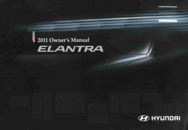 2011 Hyundai Elantra Owner's Manual