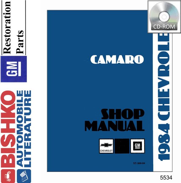 1984 Chevrolet Camaro Factory Shop Service Manual
