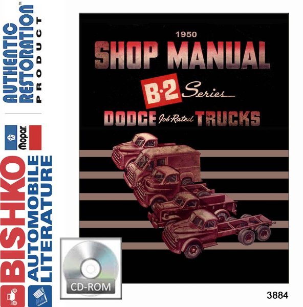 1950 Dodge B-2 Series Truck Factory Shop Service Manual