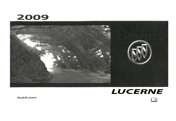 2009 Buick Lucerne Owner's Manual