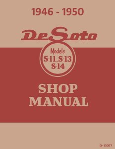 1946–1950 Desoto All Models Factory Shop Service Manual