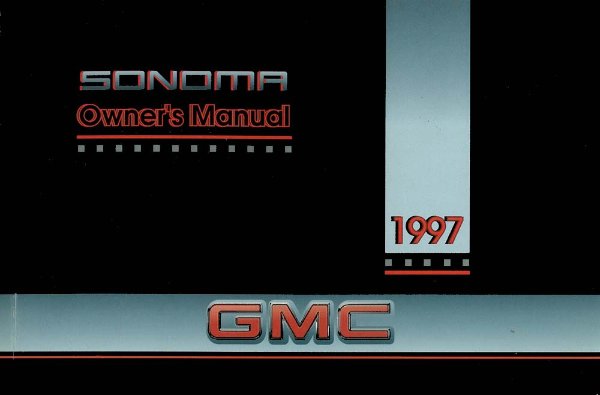 1997 GMC Sonoma Owner's Manual