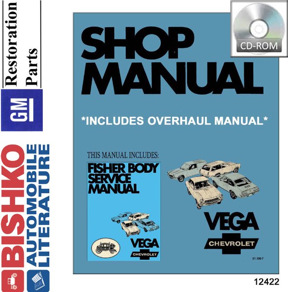1971 Chevrolet Vega 2300 Factory Shop Service Manual