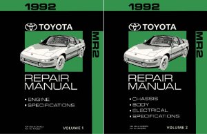 1992 Toyota MR-2 Factory Shop Service Manual