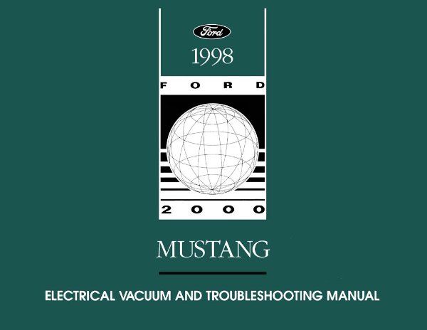 1998 Ford Mustang Wiring Diagrams Manual