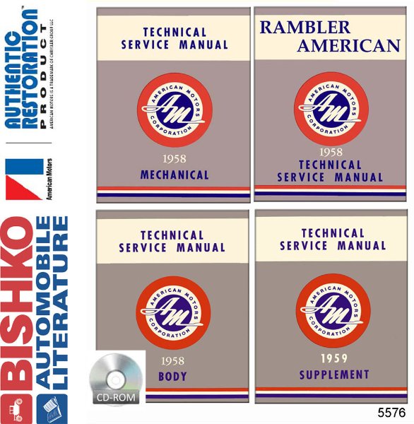1958–1959 AMC All Models Factory Shop Service Manual