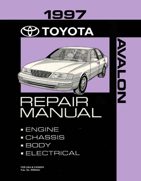 1997 Toyota Avalon Factory Shop Service Manual