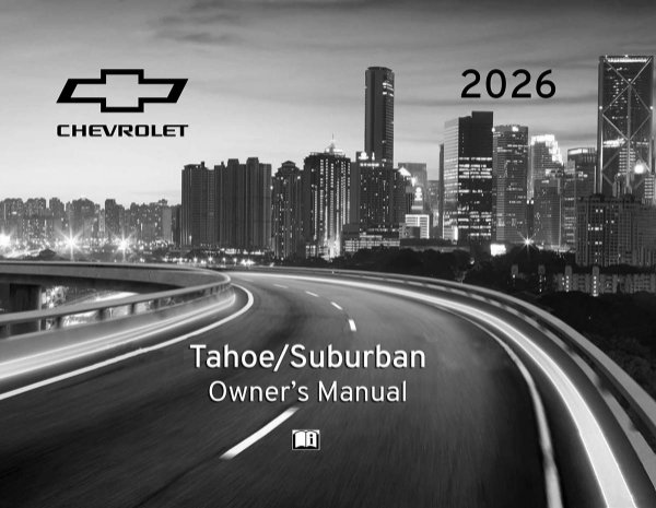2026 Chevrolet Tahoe, Subruban Owner's Manual