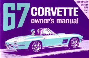 1967 Chevrolet Corvette Owner's Manual