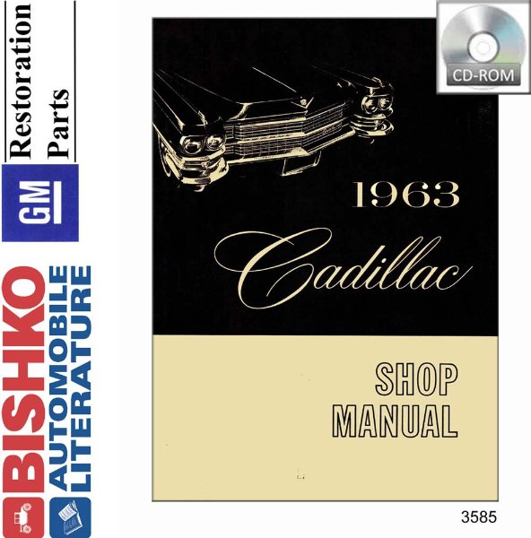 1963 Cadillac All Models Factory Shop Service Manual