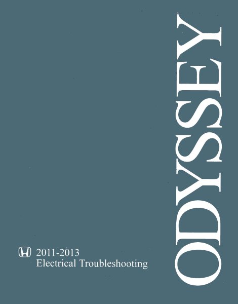 2011–2013 Honda Odyssey Factory Shop Service Manual