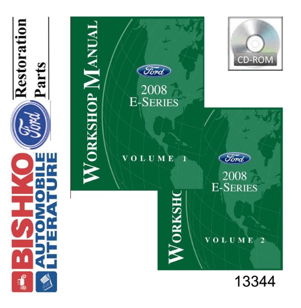 2008 Ford Truck E-SERIES Factory Shop Service Manual