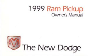 1999 Dodge Ram Truck (no diesel) Owner's Manual