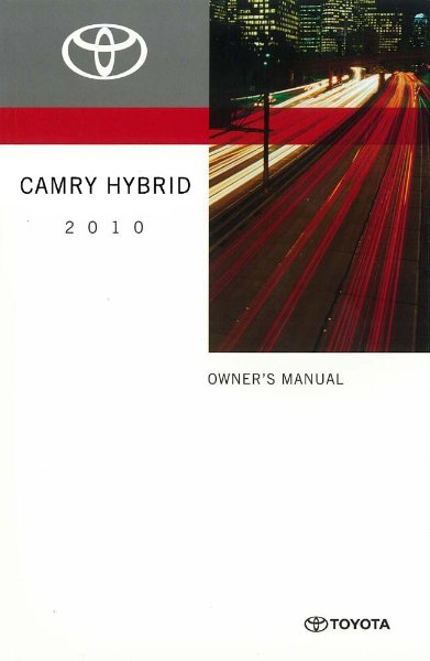2010 Toyota Camry Hybrid Owner's Manual