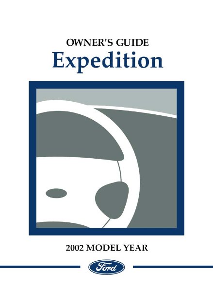 2002 Ford Expedition Owner's Manual