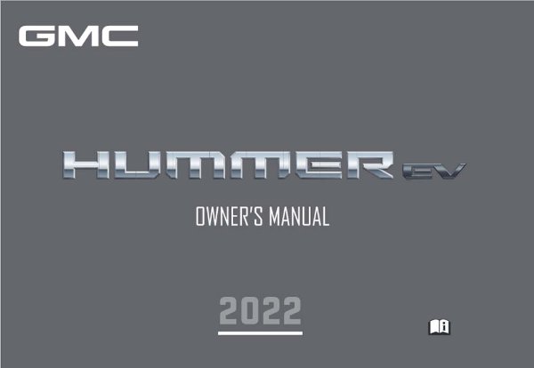 2022 GMC Hummer EV Owner's Manual