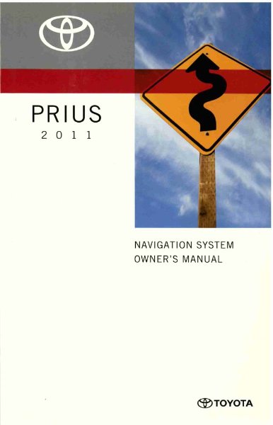 2011 Toyota Prius Owner's Manual