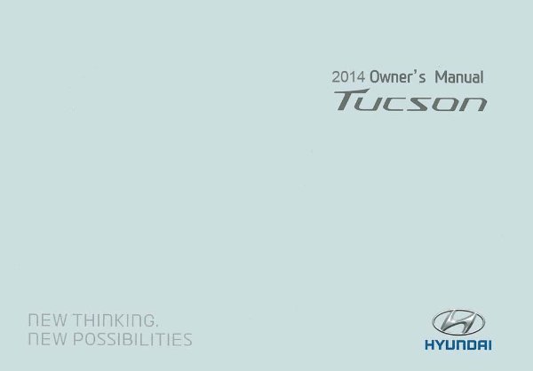 2014 Hyundai Tucson Owner's Manual
