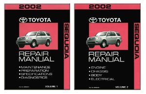 2002 Toyota Sequoia Factory Shop Service Manual