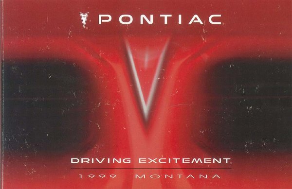1999 Pontiac Montana Owner's Manual